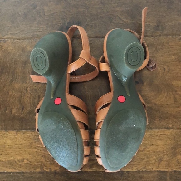 Camper cognac closed-toe heels - Picture 4 of 6